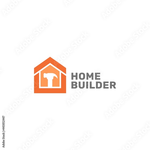 Home Builder Logo. Vector Design.