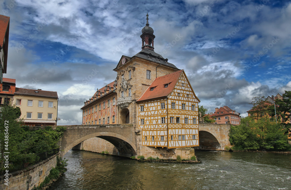 Historical town hall of Bamberg, Germany