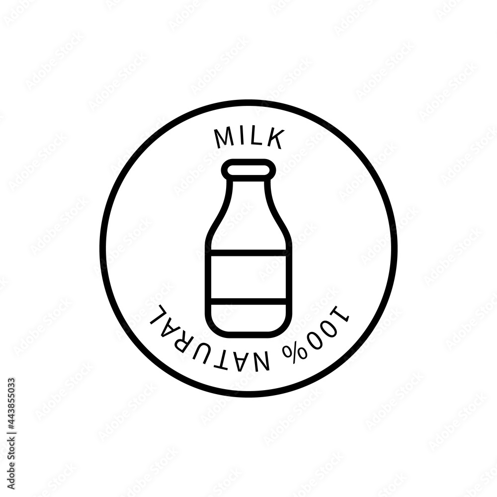 Milk Line Icon Is In A Simple Style. Vector sign in a simple style isolated on a white background. Original size 64x64 pixels. Milk Line Icon Is In A Simple Style. Vector sign in a simple style isolated on a white background. Original size 64x64 pixels.
