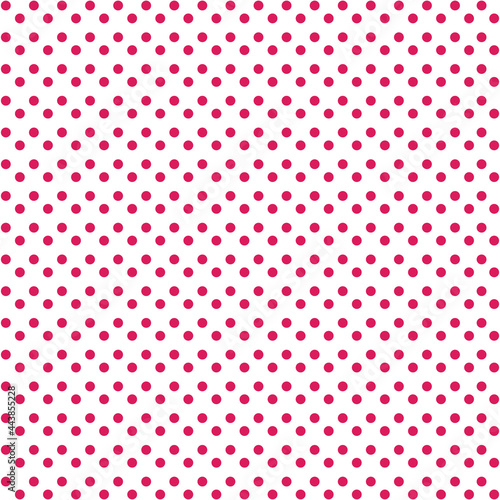 Purple and white Polka Dot seamless pattern. Vector background.