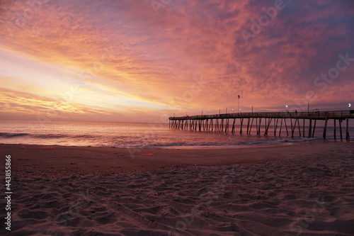 Wallpaper Mural sunrise on the beach Torontodigital.ca