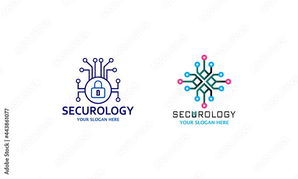 Securology logo design and company logo design idea Securology logo design and company logo design idea