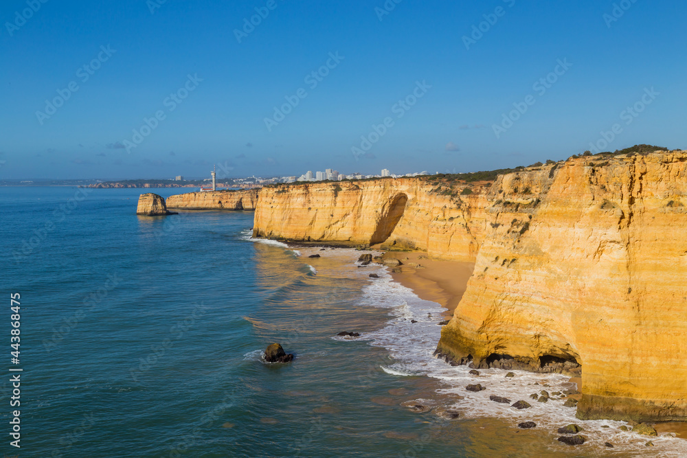 Coastal cliffs of Algarve