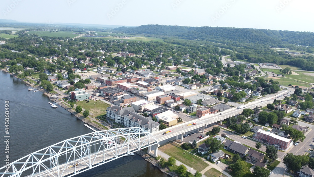 Wabasha, Minnesota - Mississippi River Bluff