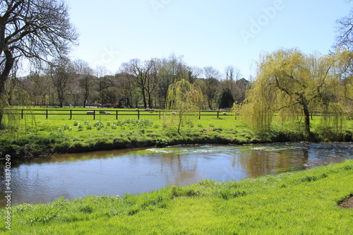 River Martin in Blarneys Gardens, Co. Cork, Ireland.