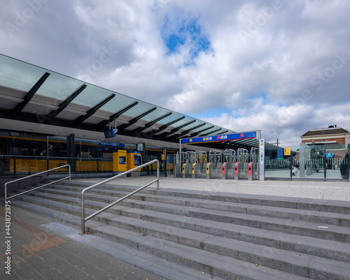 Tableau sur toile Station Apeldoorn, Gelderland province, The Netherlands