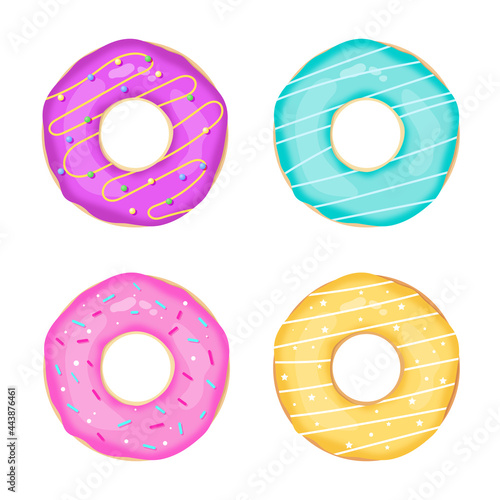Set of donuts