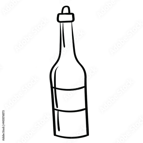 Bottle bw
