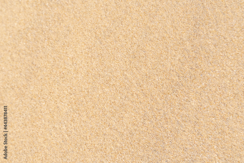 Sand texture background. Brown desert pattern from tropical beach.