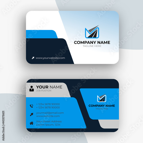 Modern-elegant-blue-black-business-card-template