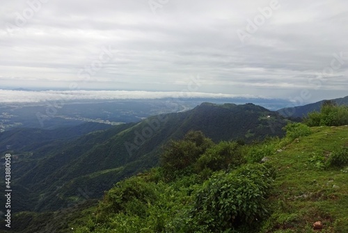 landscape with clouds