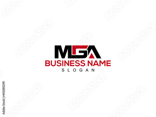 Letter MGA Logo Icon Vector Image Design For Your Business photo