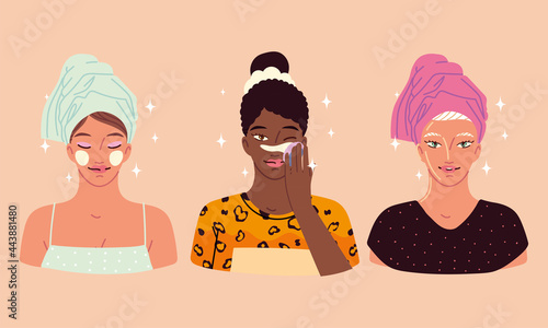 women skincare cream