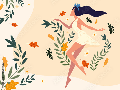 woman good health