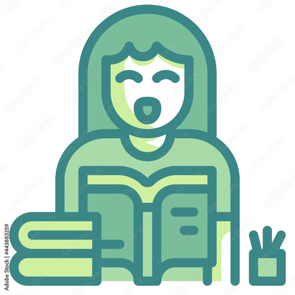 student blue line icon student blue line icon