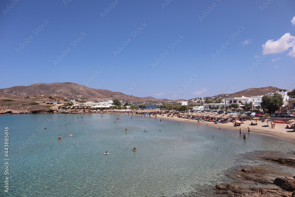 ONO concept beach in Syros in Greece