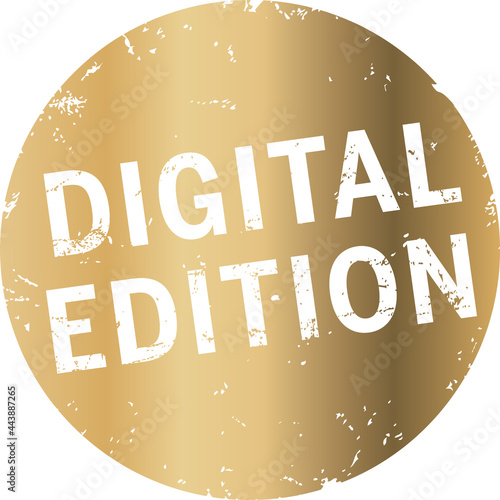 goldener Button Digital Edition