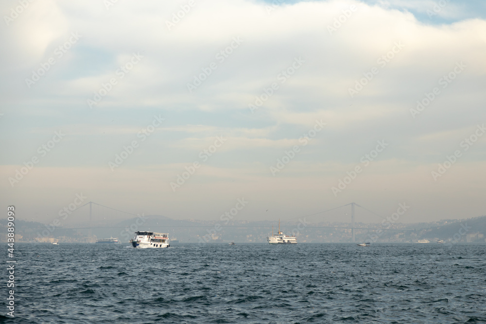 Polluted air in Istanbul during winter