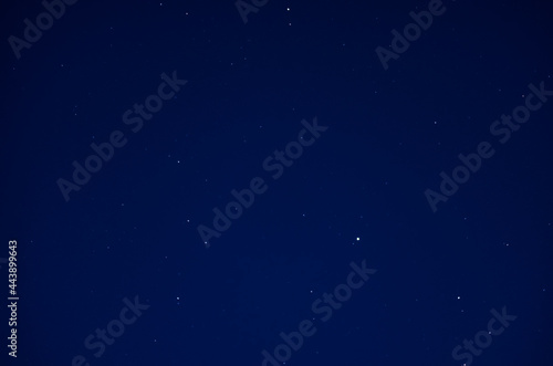 Dark Sky with Stars in Jasper National Park