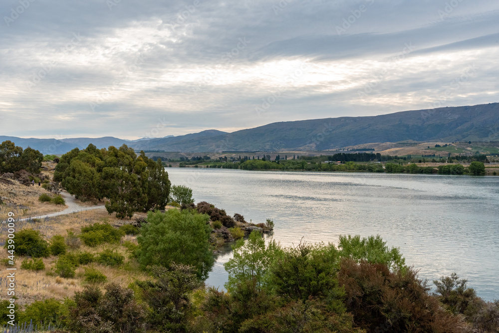 Seren landscape at lake Wanaka, New Zealand