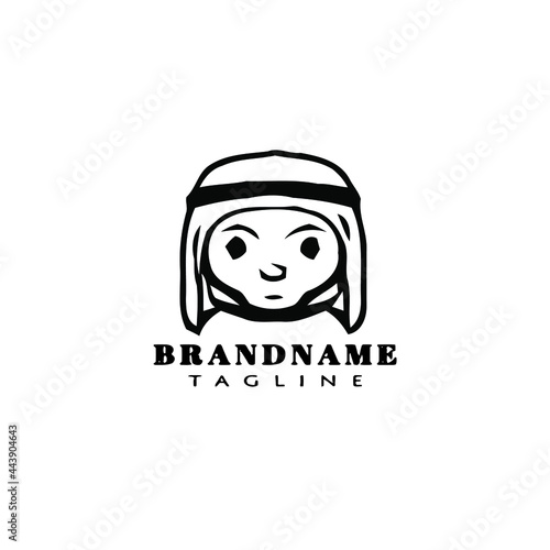 arabic men logo icon design icons vector illustration
