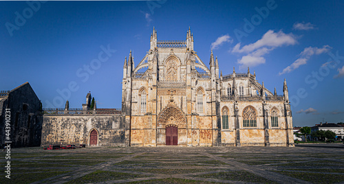 Canvas Print Batalha - June 22, 2021:  The Majestic Batalha Monastery, Portugal