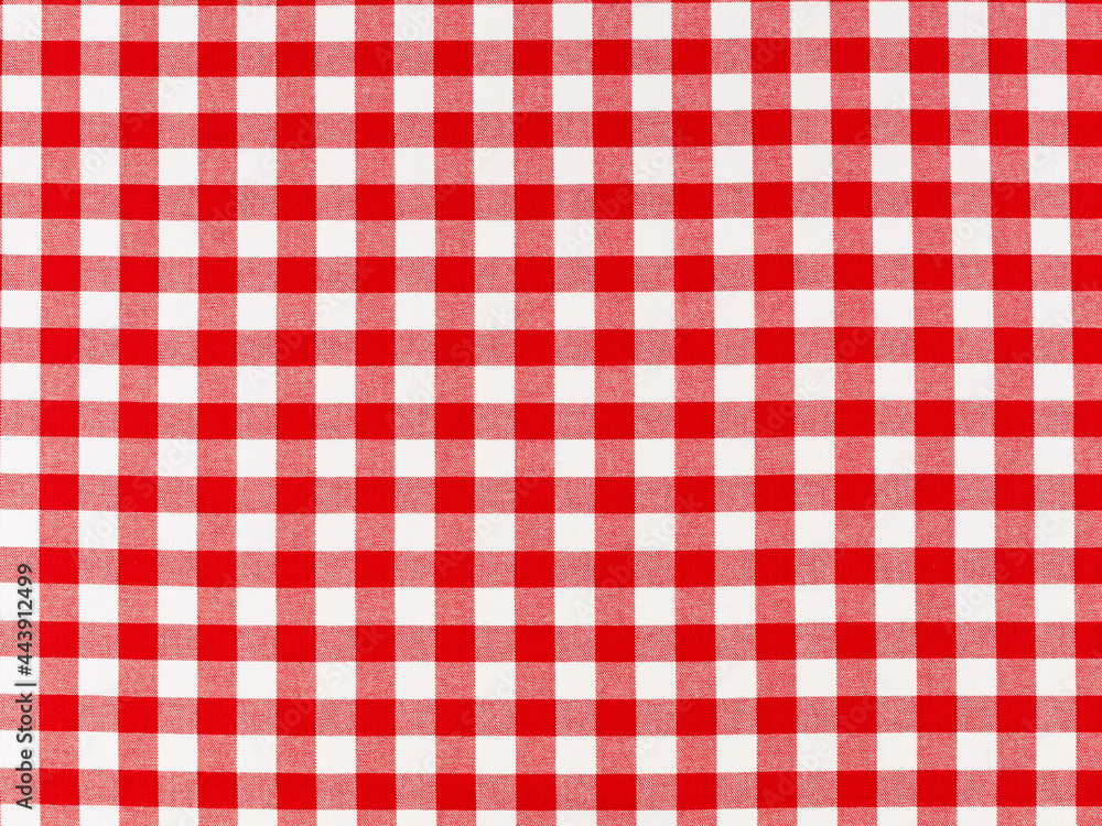 Checkered table cloth Checkered table cloth