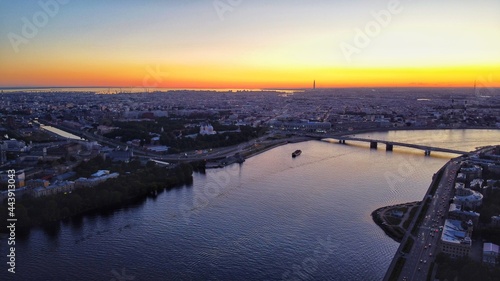 Wallpaper Mural view of St Petersburg from above Torontodigital.ca