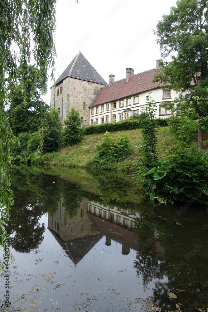 mittelalterliche Wasserburg Schloss Rheda