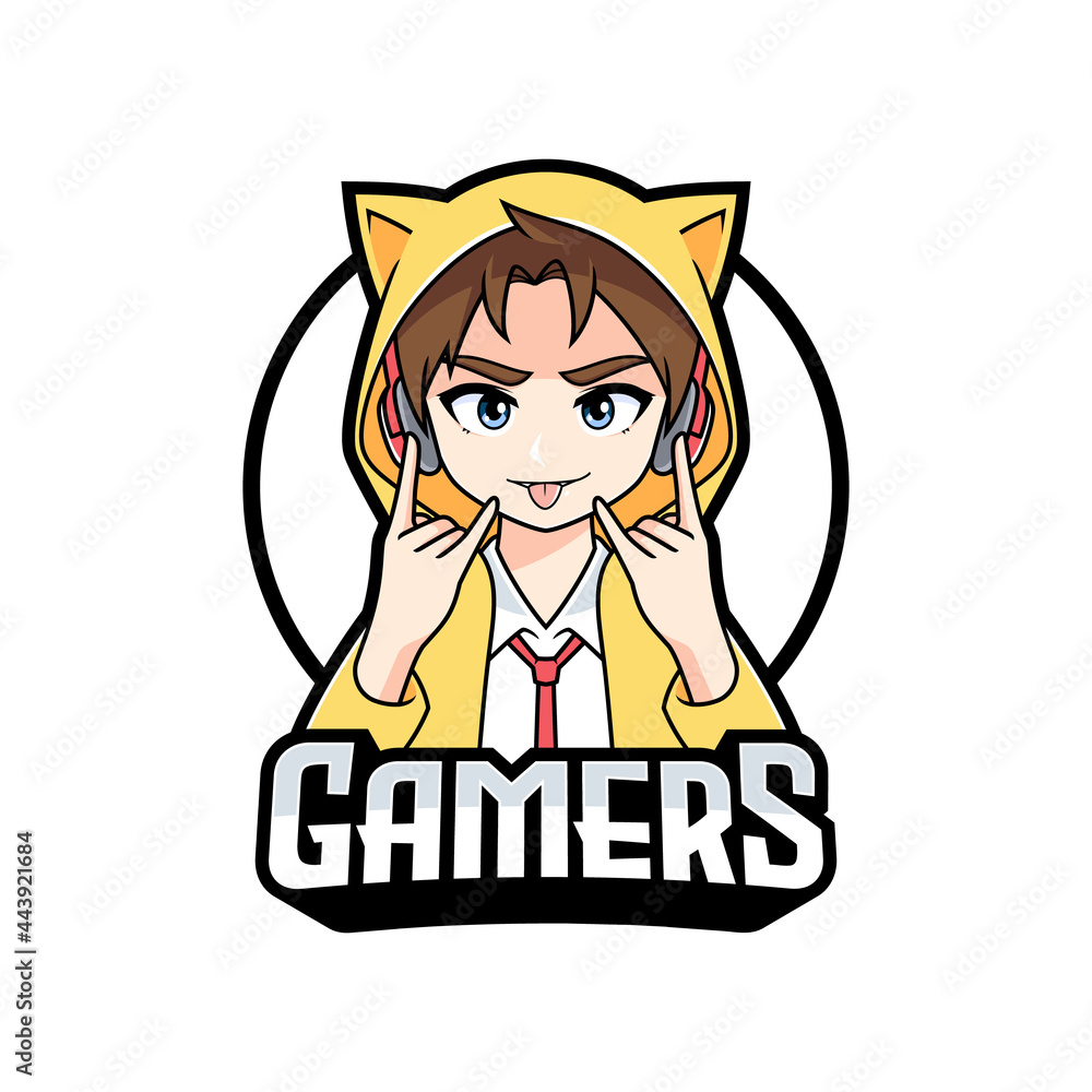 Draw a chibi anime icon or logo for your youtube , discord or twitch  channel by Ink_plague | Fiverr