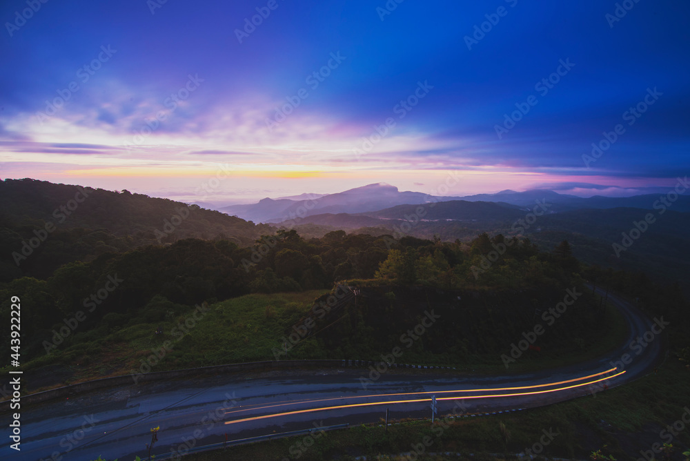 Doi Inthanon National park in Thailand.