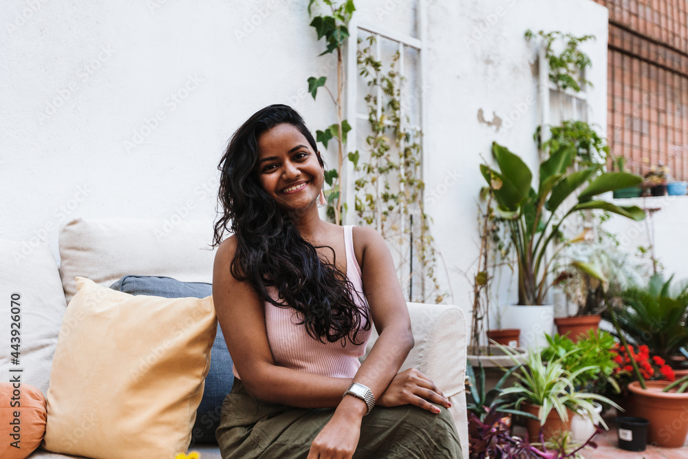 South Asian young woman portrait South Asian young woman portrait