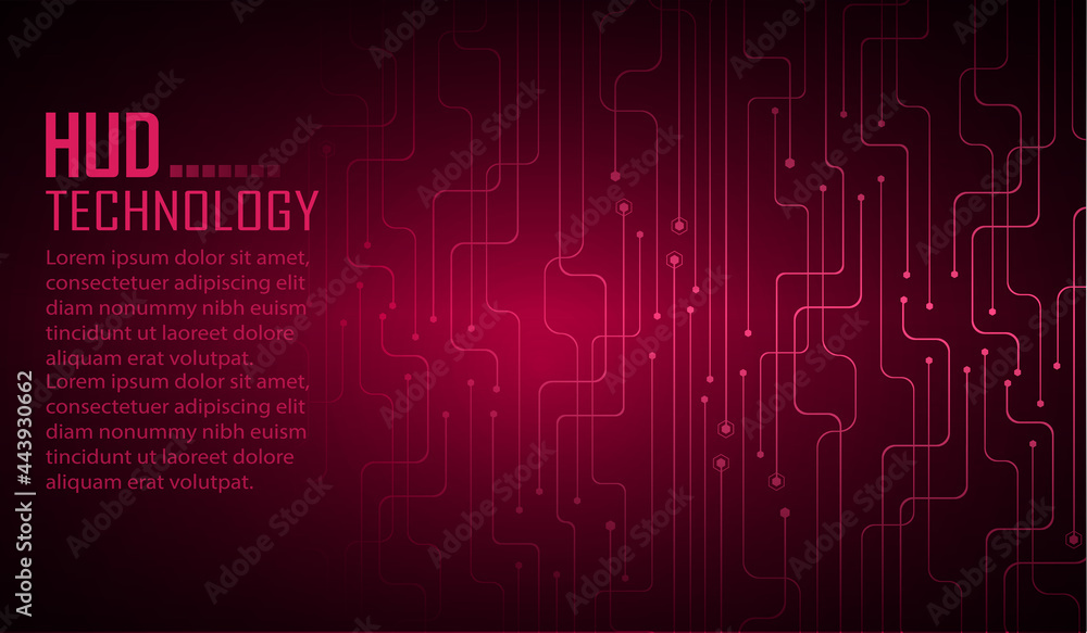 cyber circuit future technology concept background