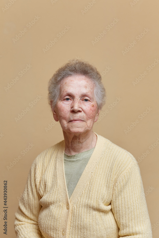 Portrait Of Old Person Portrait Of Old Person