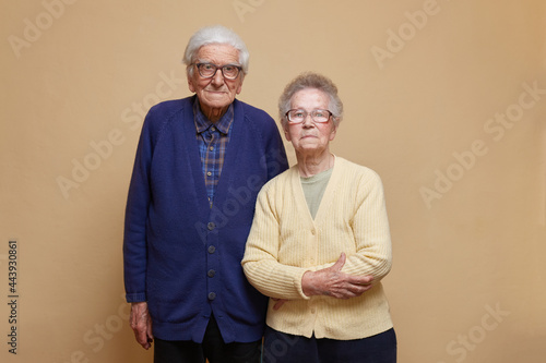 Portrait Of Aged People  photo