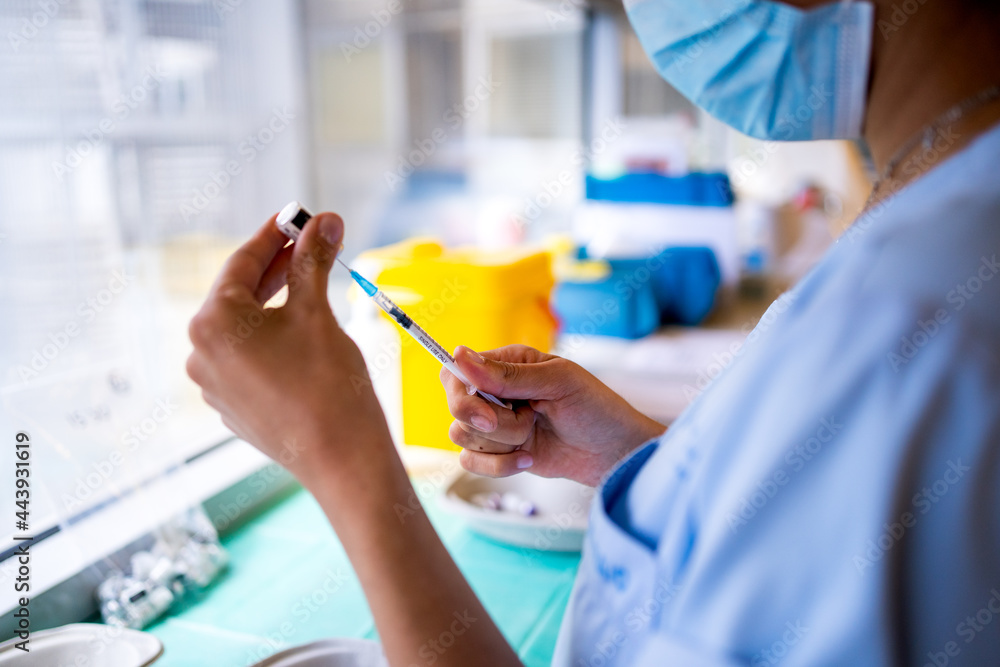 COVID-19 Vaccination In The Hospital. COVID-19 Vaccination In The Hospital.