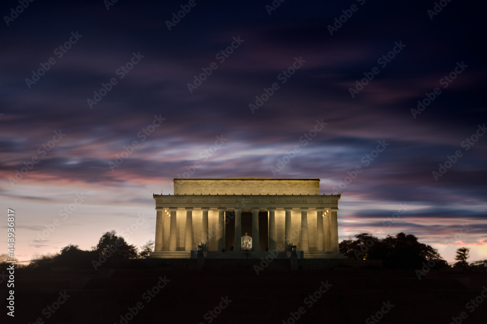Obraz premium Lincoln's memorial DC