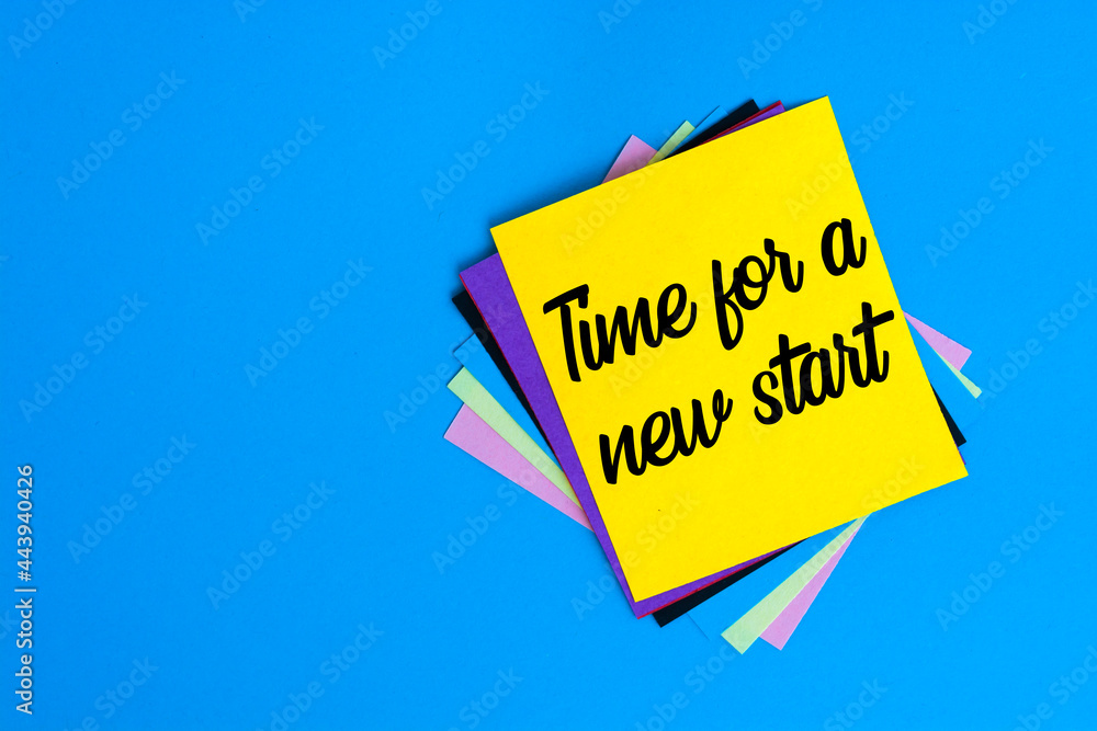 Fotografie Time For A New Start, Business Concept