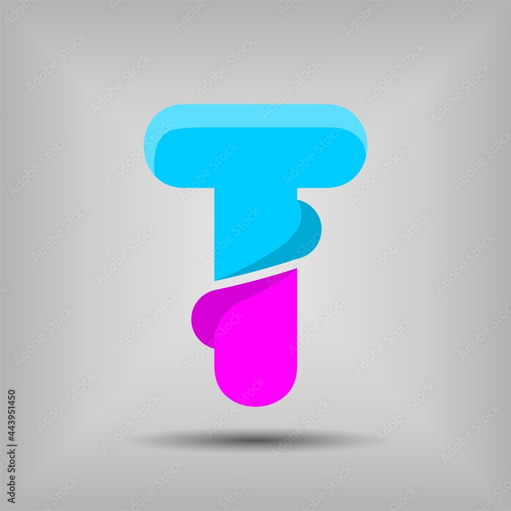 Letter font icon and logo template. New design and elegant typographic concept. Multy Colour. File EPS. Letter font icon and logo template. New design and elegant typographic concept. Multy Colour. File EPS.
