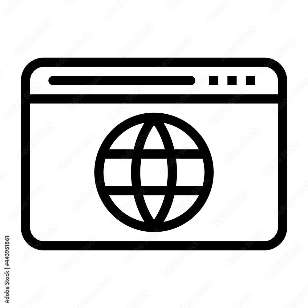 Vector Icons Web World Wide Lineal Style. Pixel Perfect and Editable Stroke. Vector Icons Web World Wide Lineal Style. Pixel Perfect and Editable Stroke.