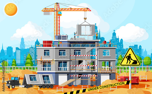 Construction Site Banner.