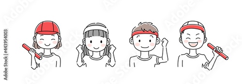 運動会　男女