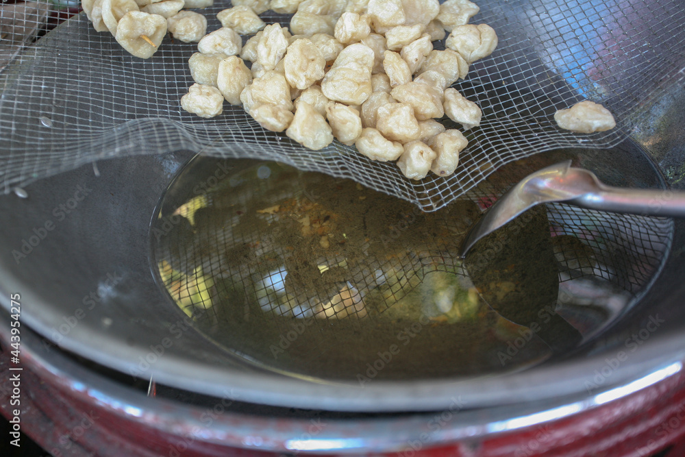 Foto de Filipino street food fish balls do Stock | Adobe Stock