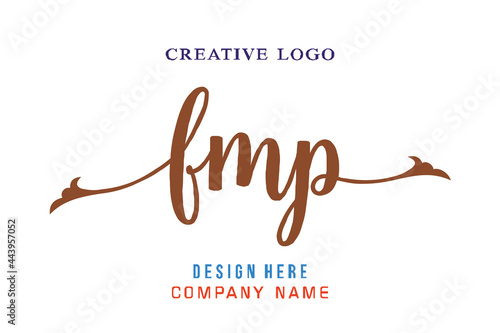 FMP lettering logo is simple, easy to understand and authoritative photo