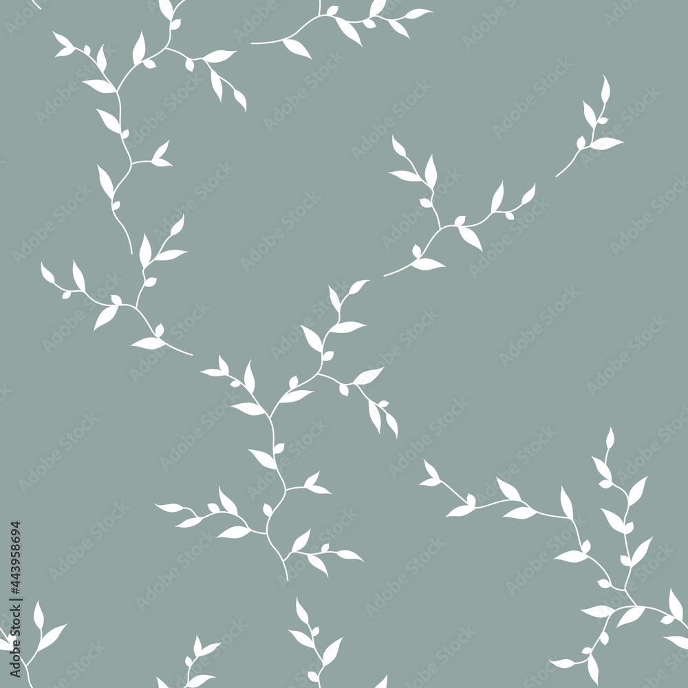 seamless pattern of branches and leaves seamless pattern of branches and leaves