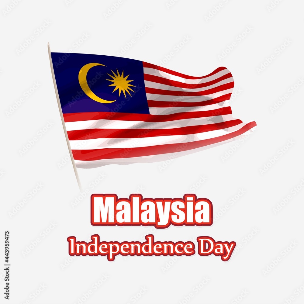 vector illustration for Malaysia independence day vector illustration for Malaysia independence day