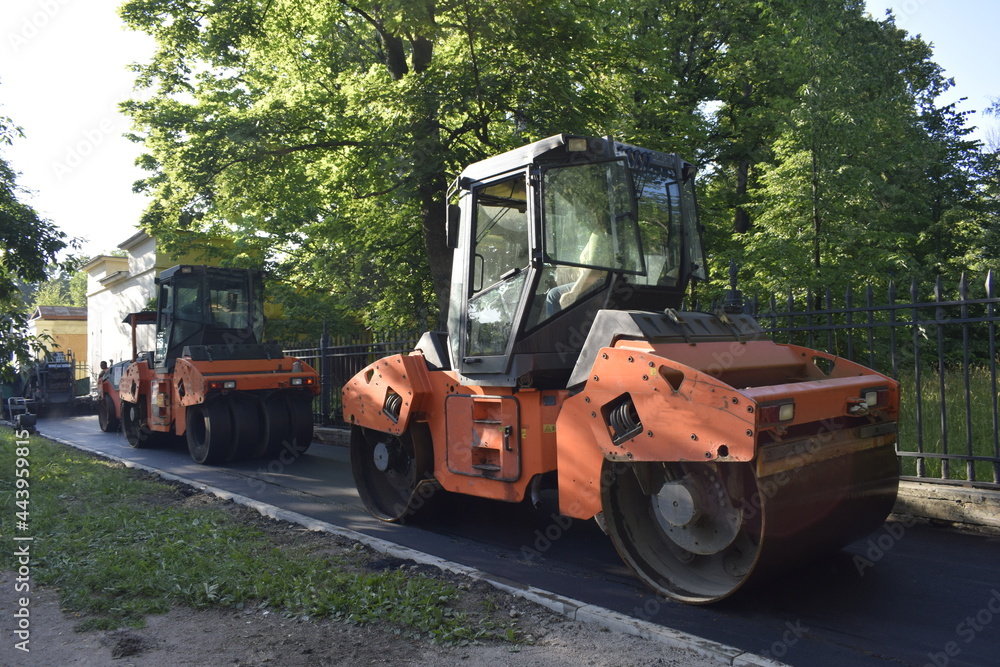 bulldozer at work