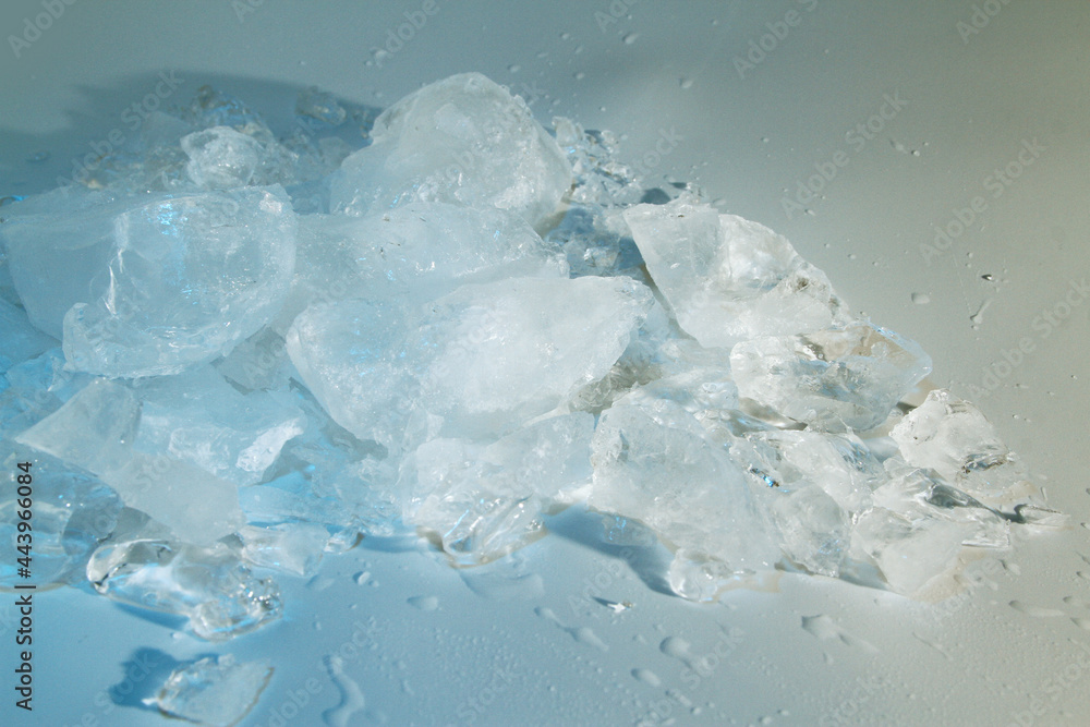 Ice is water frozen into a solid state. Ice is water frozen into a solid state.