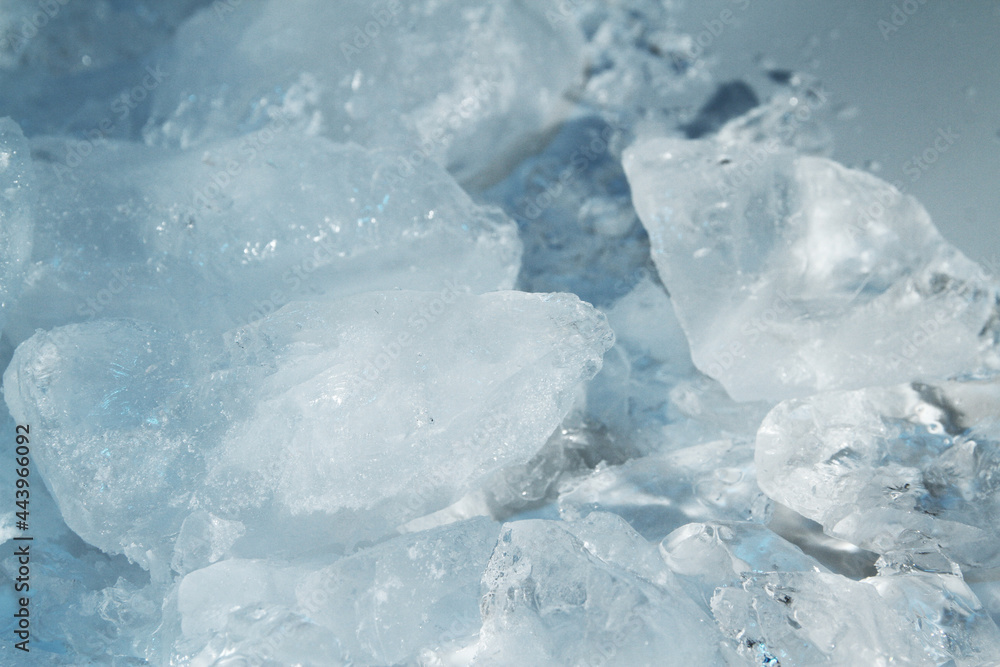 Ice is water frozen into a solid state.