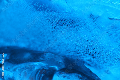 Fototapeta Naklejka Na Ścianę i Meble -  Ice is water frozen into a solid state.